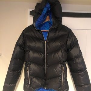 Skea Reversible Down Puff Skiing Jacket Size 8